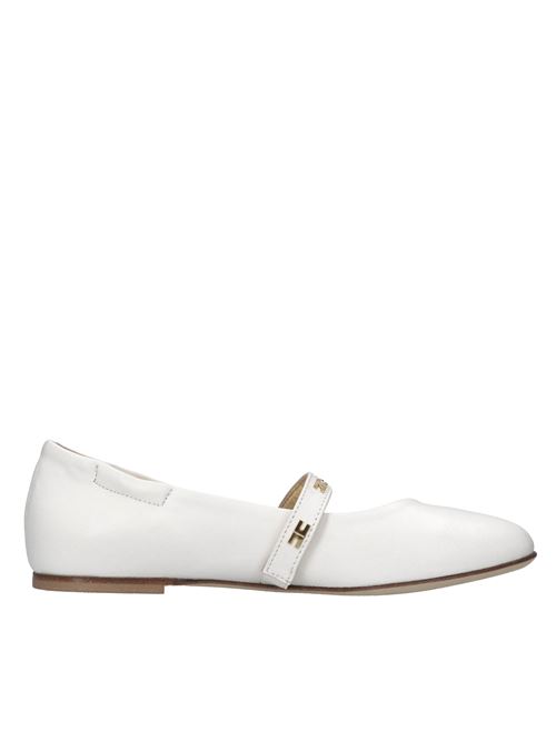 Ballerine in pelle ELISABETTA FRANCHI | F4A3-E0209-1733100BIANCO